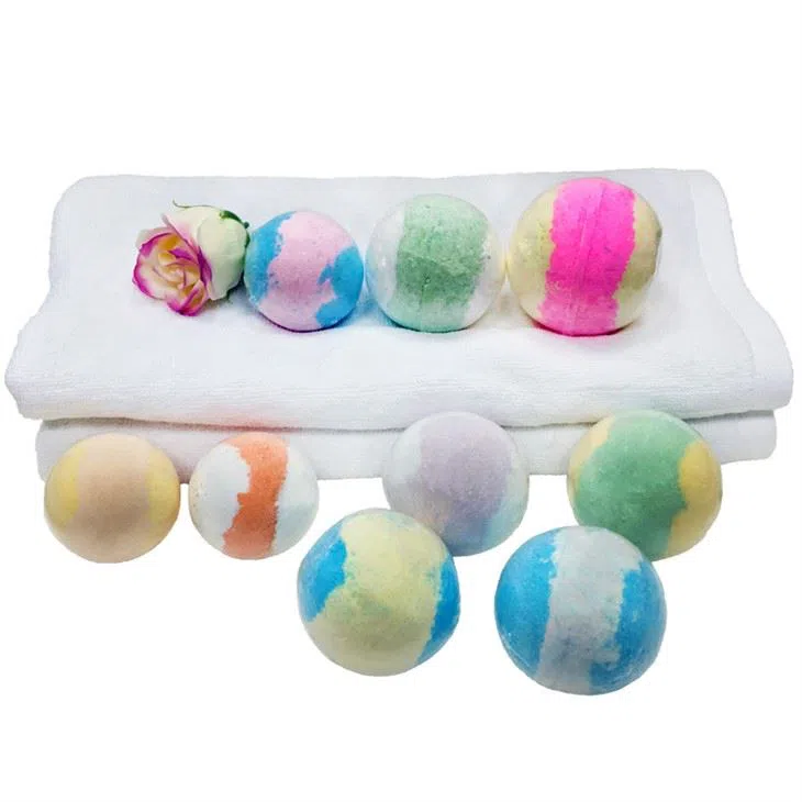 Bombas de banho multicoloridas por atacado
