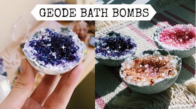Um caso de bombas de velas e banheiros de geode personalizados para um cliente americano