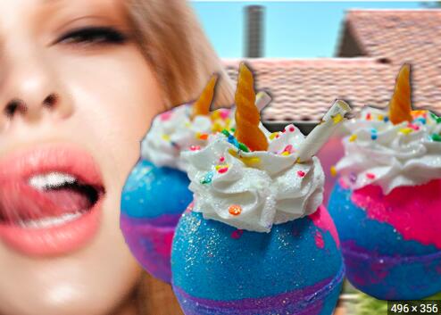 Você pode comer bombas de banho?