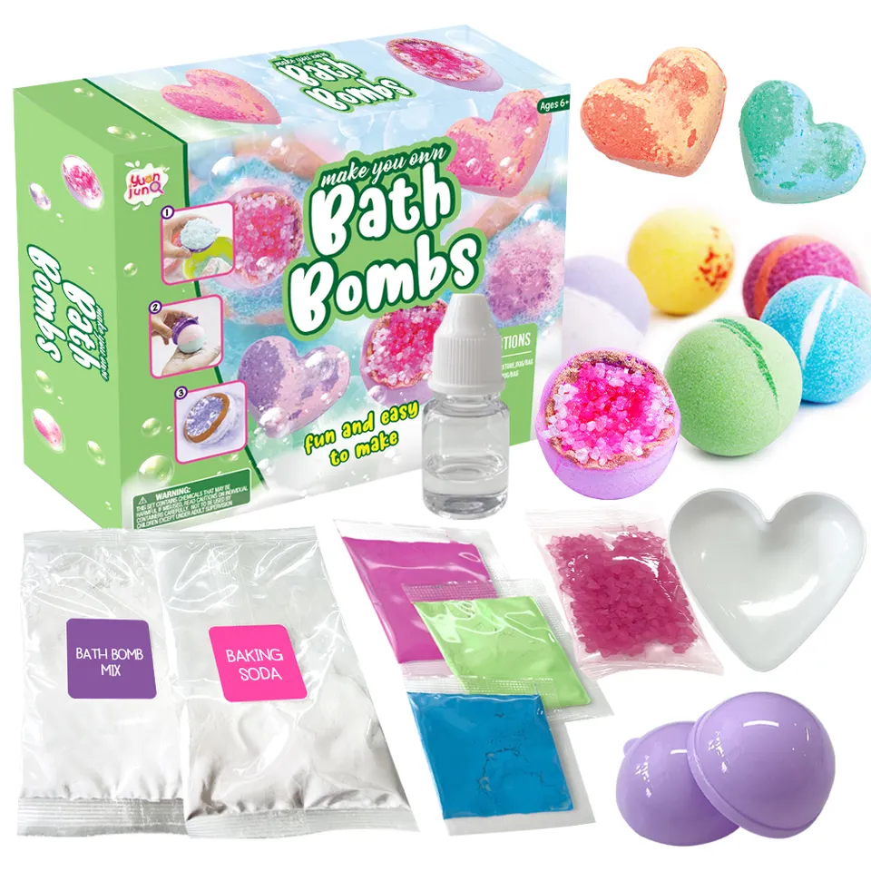 Kit de bombas de banho DIY