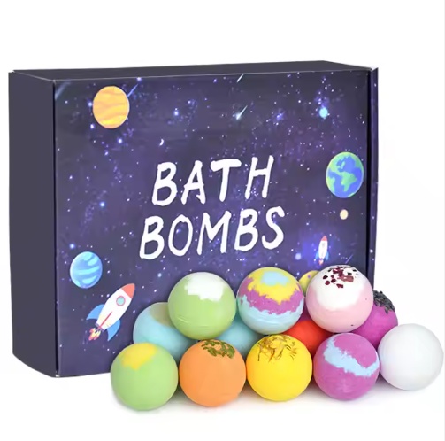 Bombas de banho do dia das mães personalizadas