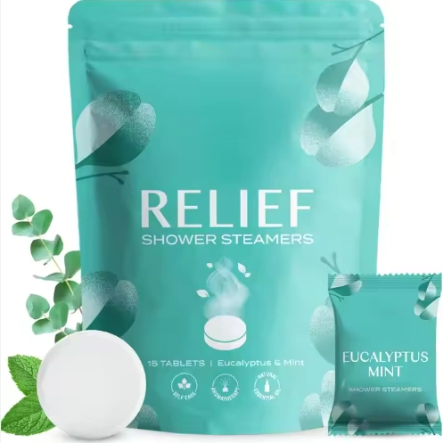 Eucalyptus menta chuveiro vaporador