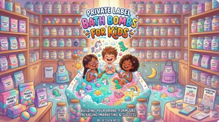 O guia definitivo para bombas de banho de marca própria para crianças: como construir uma marca segura e de sucesso
