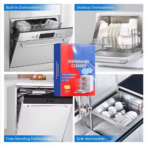 Pastilhas de Limpeza para Máquina de Lavar Loiça Ecológicas para Remover Odores - Image 2