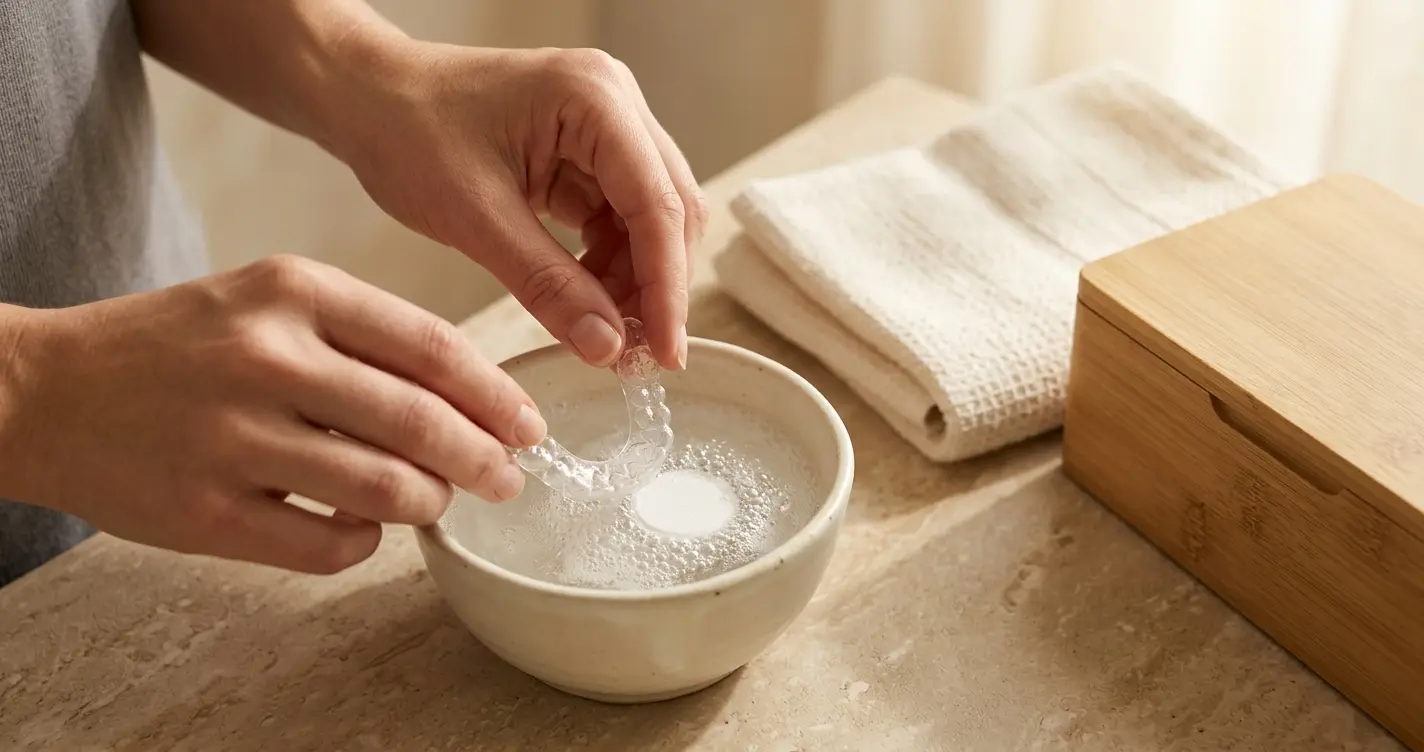 Using Cleaning Tablets Using Cleaning Tablets