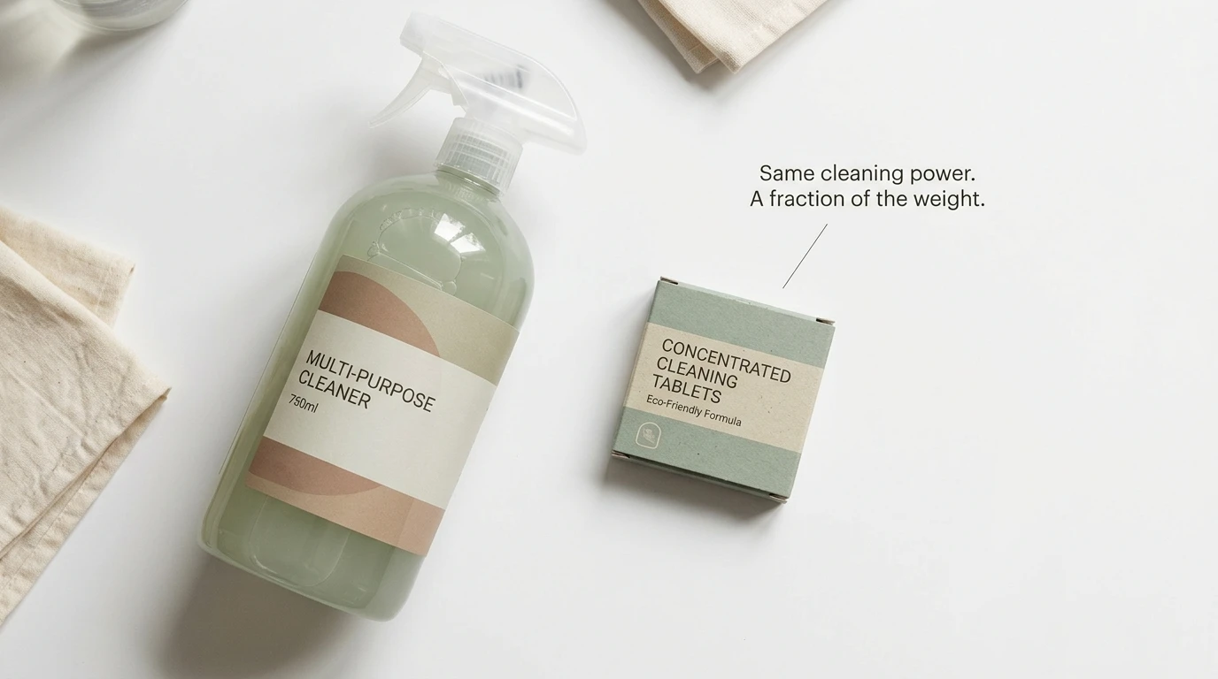 More competitive than traditional cleaning solutions.