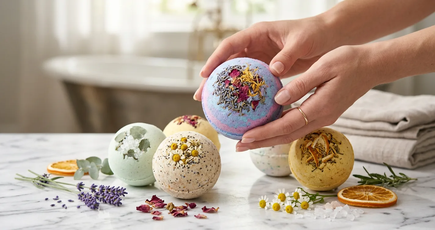 Você Sabe Por Que as Bath Bombs São Populares em Produtos de Banho