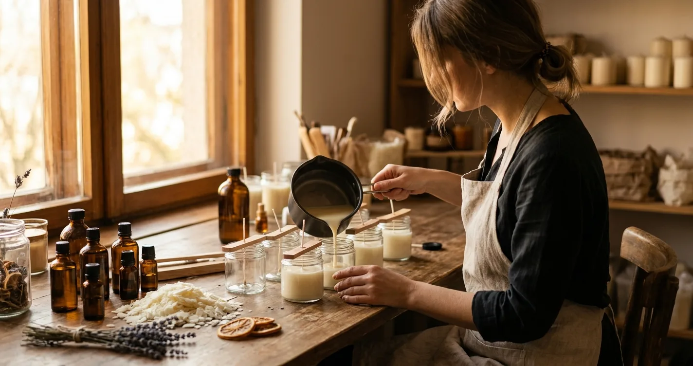 Como Fazer Velas Aromáticas Caseiras