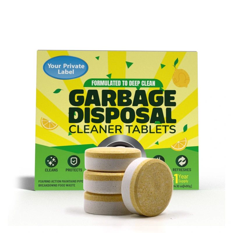 Pastilhas de Limpeza para Triturador de Resíduos