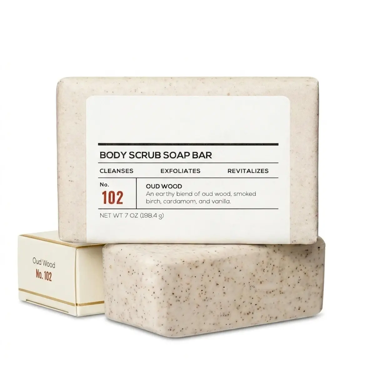 Sabonete Corporal Esfoliante Produzido à Máquina - Image 2