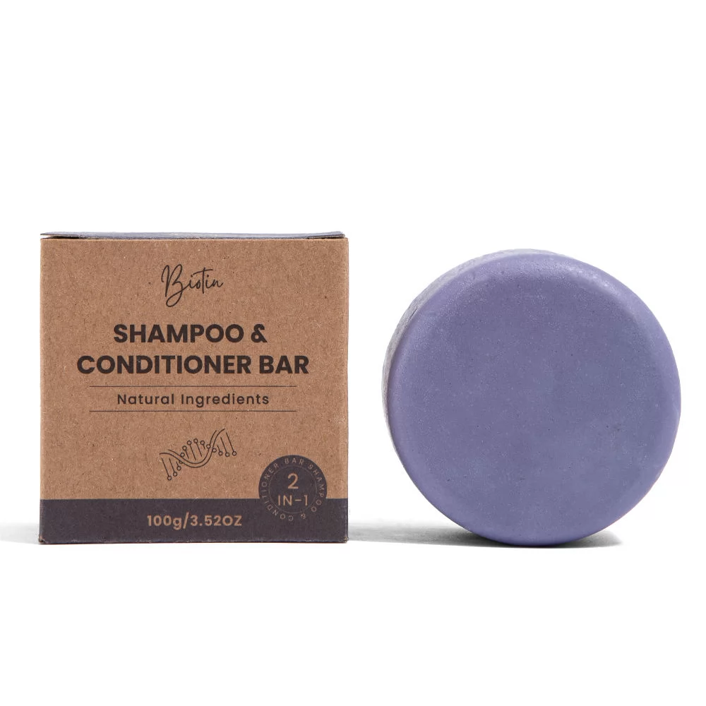 Barra de Shampoo Artesanal Herbal Vegana OEM - Image 2