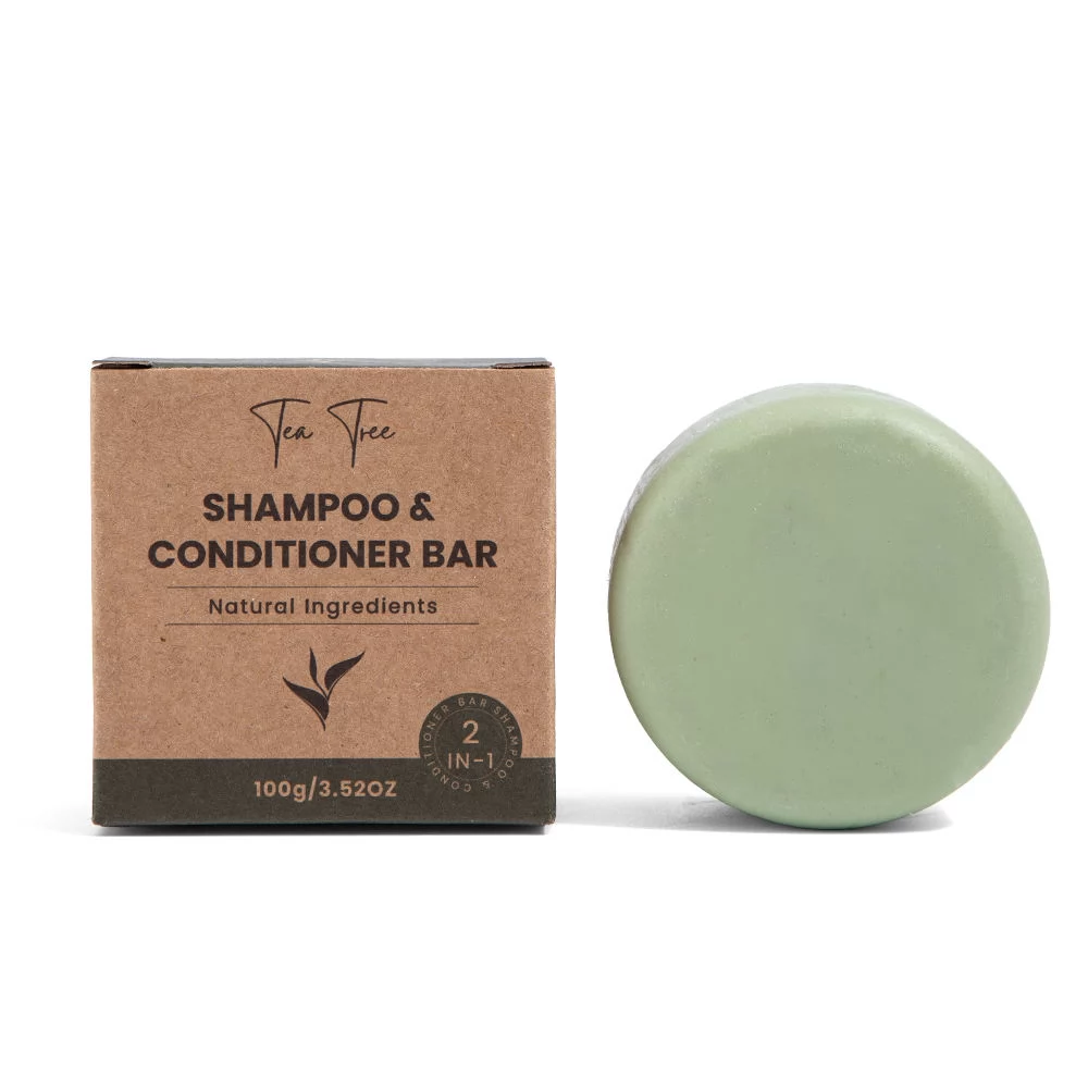 Barra de Shampoo Artesanal Herbal Vegana OEM - Image 3
