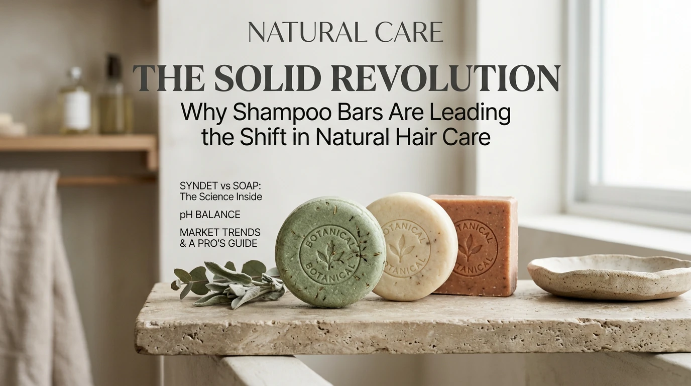 Por que as barras de shampoo estão conquistando o movimento de cuidados naturais com os cabelos