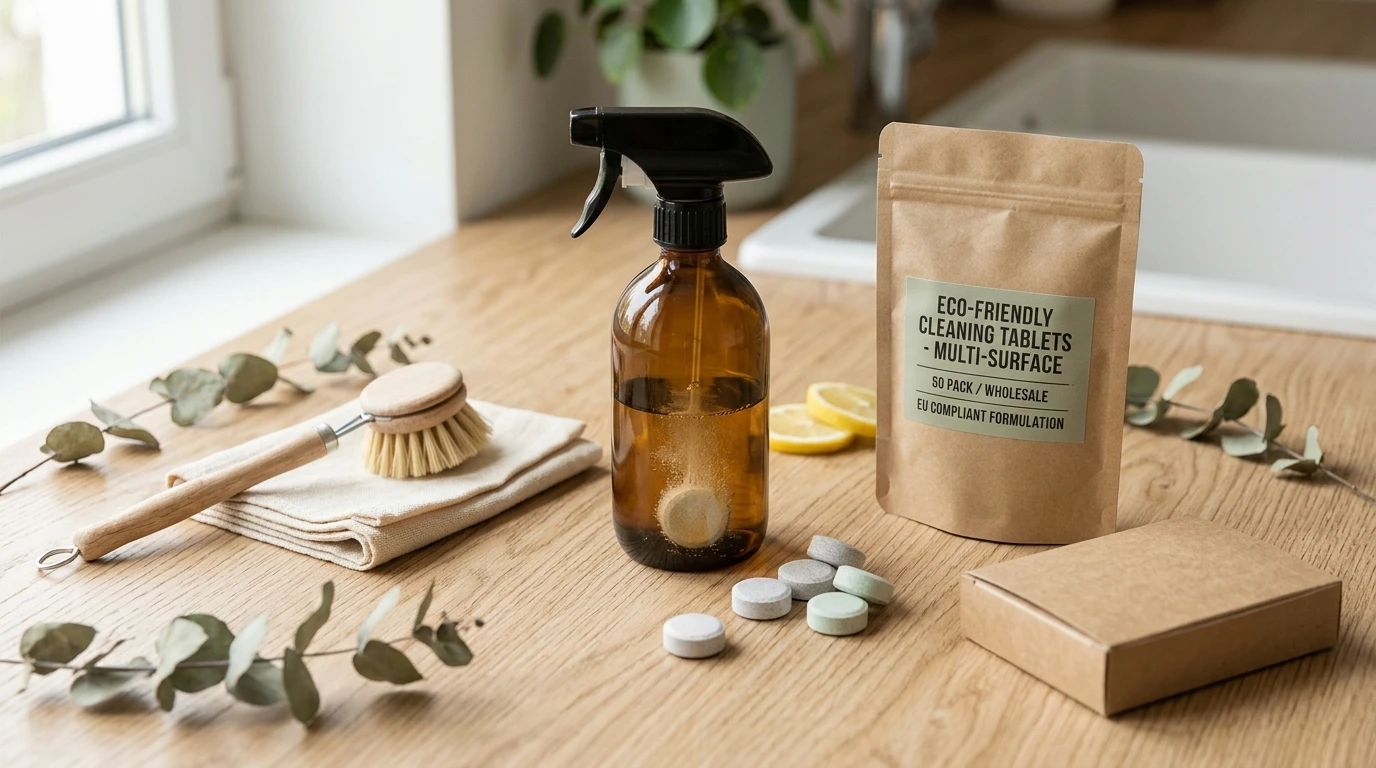 Pastilhas de Limpeza Ecológicas: Oportunidades para Marcas Próprias Europeias